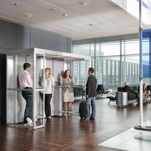 cabina para fumadores