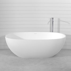 bañera ovalada