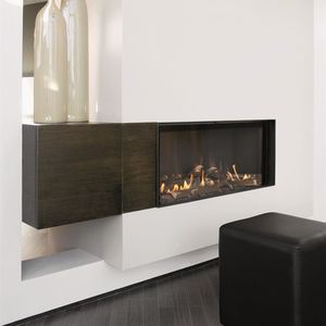 chimenea de leña