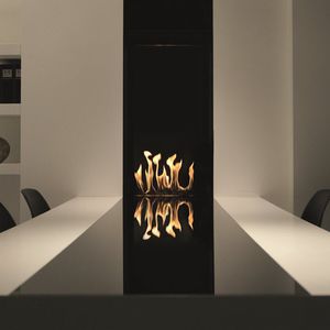 chimenea de gas
