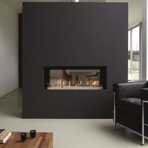 chimenea de leña