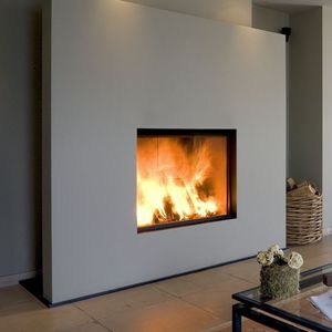 chimenea de leña