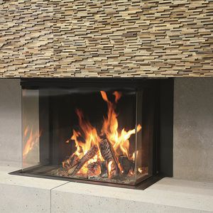 chimenea de leña
