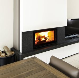 chimenea insertable de leña