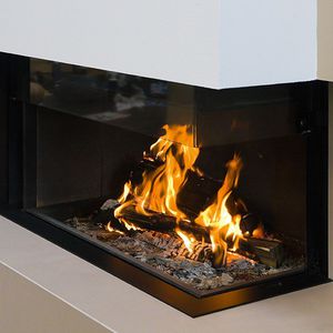 chimenea de leña