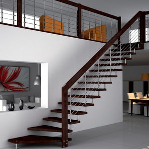 escalera en L