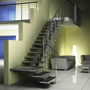 escalera recta