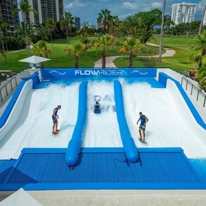 flowrider para parque acuático