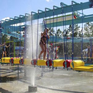 estación de juego para parque acuático
