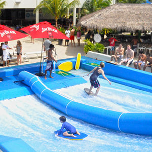 flowrider para parque acuático