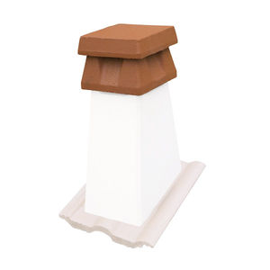 chimenea de tejado de obra