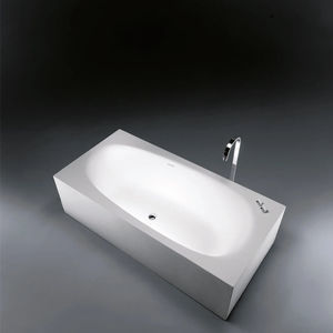 bañera ovalada