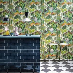 papel pintado contemporáneo