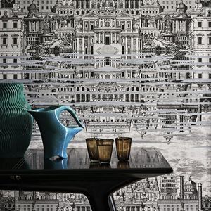 papel pintado clásico de estilo barroco