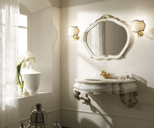 mueble de lavabo de madera