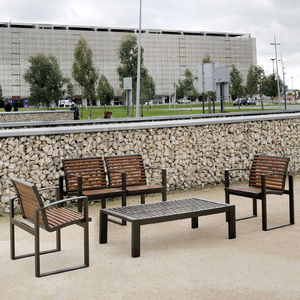 conjunto de mesa y silla contemporáneo