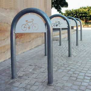 aparcabicis de suelo