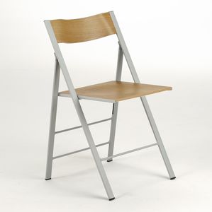 silla contemporánea / plegable / de fresno / contract