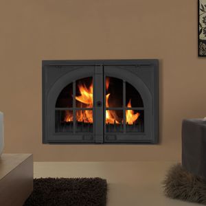 chimenea de leña