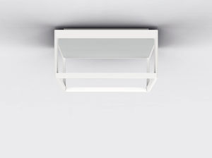 plafón contemporáneo / cuadrado / rectangular / de aluminio