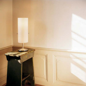 lámpara de mesa / contemporánea / de aluminio / halógena