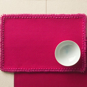 mantel individual de tejido