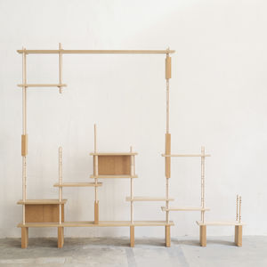 sistema de repisas de pared