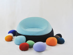 sillón de diseño orgánico