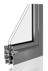 perfil de ventana de aluminio