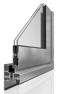 perfil para puerta de aluminio