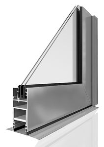 perfil para puerta de aluminio