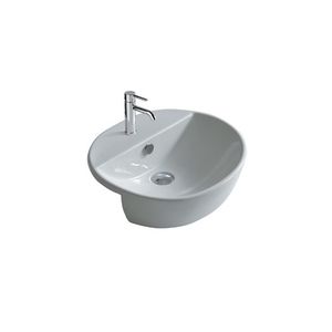 lavabo semiencastrado