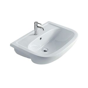 lavabo semiencastrado