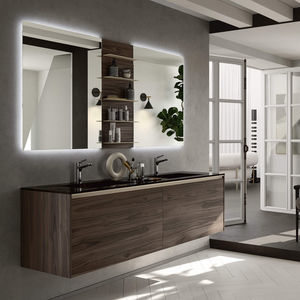 mueble de lavabo doble