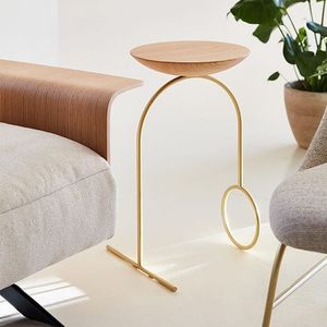 mesita auxiliar de diseño minimalista