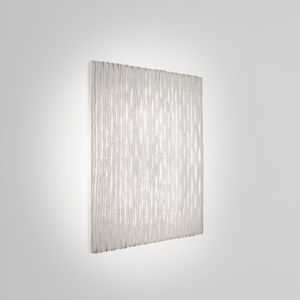 aplique contemporáneo / de malla de acero inoxidable / LED / cuadrado