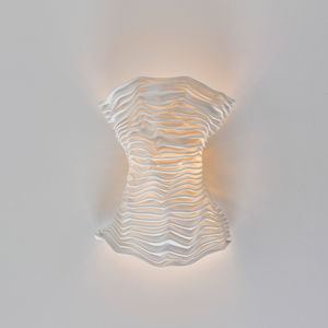 aplique de diseño original / de malla de acero inoxidable / LED / halógeno