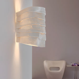 aplique contemporáneo / de malla de acero inoxidable / LED / halógeno