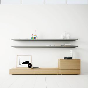 Mueble de entrada contemporáneo - FREESTYLE - Arlex - bajo / mural / de