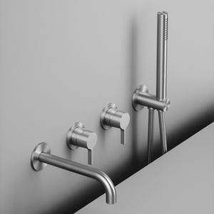 grifo bimando para bañera
