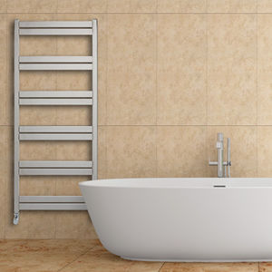 radiador toallero de agua caliente / eléctrico / de acero inoxidable / contemporáneo