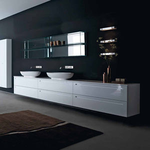 mueble de lavabo doble