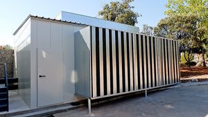 cabina de insonorización para máquina industrial