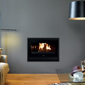 chimenea insertable de leña