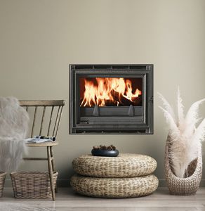chimenea insertable de leña