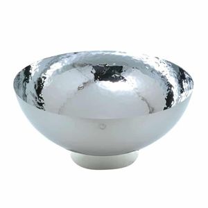 lavabo sobre encimera / redondo / de cobre / moderno