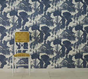 papel pintado oriental