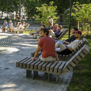 tumbona contemporánea