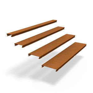 pavimento de acero COR-TEN®