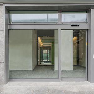 puerta de entrada / corredera / pivotante / de aluminio